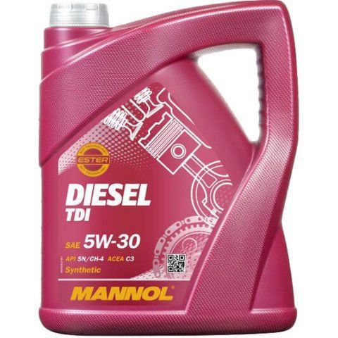 Mannol Diesel TDI 5W-30 5 л, (MN7909-5) моторное масло фото