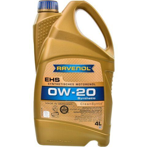 Ravenol EHS 0W-20 4 л, (1111113004) моторное масло фото