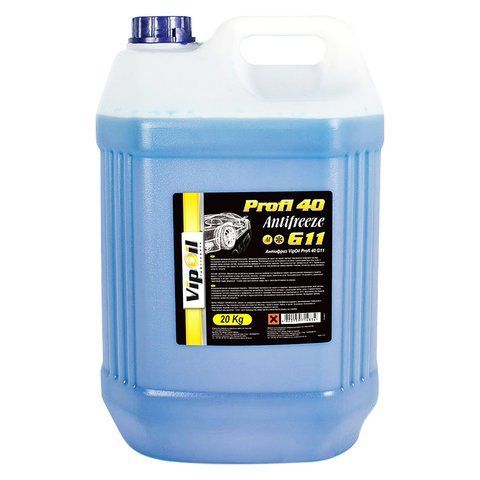 Готовый антифриз VIPOIL Profi 40 G11 синий -30 &deg;C фото