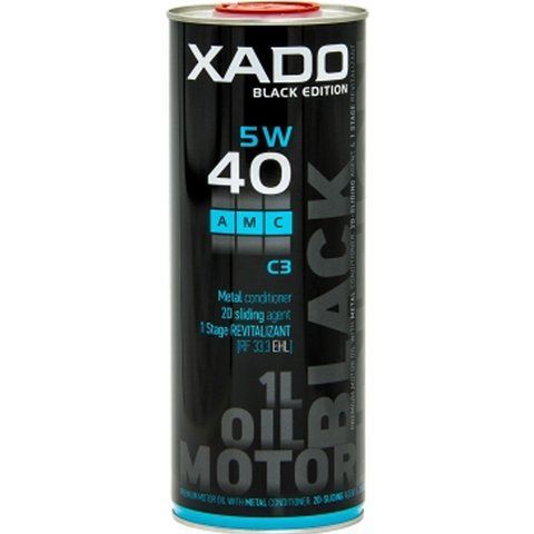 XADO Atomic Oil 5W-40 C3 AMC Black Edition, 1 л (XA25174) моторна олива фото