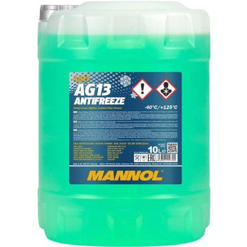 Mannol AG13 Hightec зеленый -40&deg;C, 10 л (MN4013-10) готовый антифриз фото