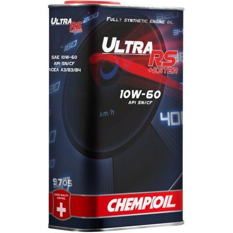Моторное масло Chempioil Ultra RS+Ester 10W-60 фото