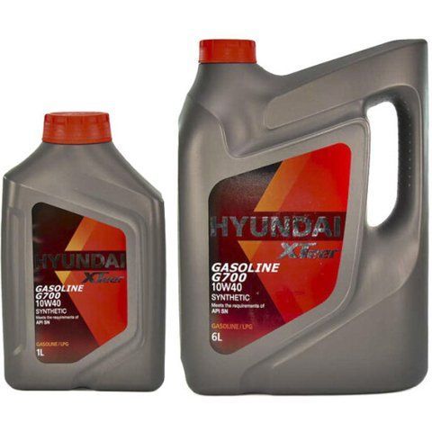 Hyundai XTeer Gasoline G700 10W-40 1 л, (1011009) моторное масло фото