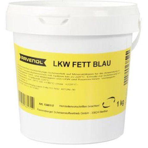 Смазка Ravenol LKW Fett Blau многофункциональная фото