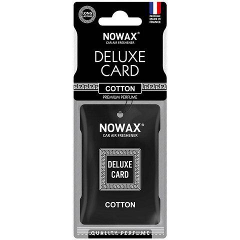 Nowax Deluxe Card Cotton, 6 г (NX07734) ароматизатор фото