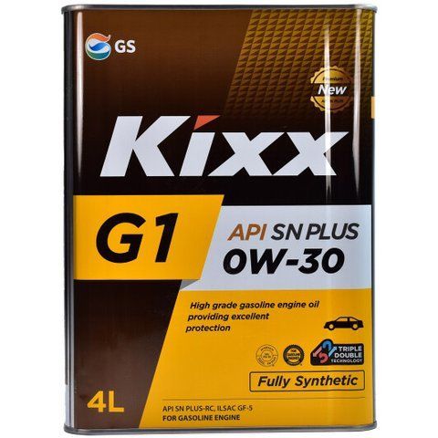 Kixx G1 SN Plus 0W-30 (1 л, 4 л) моторное масло фото
