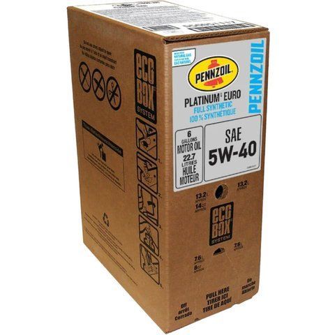 Pennzoil Platinum Euro 5W-40, 22,71 л (550051117) моторное масло фото