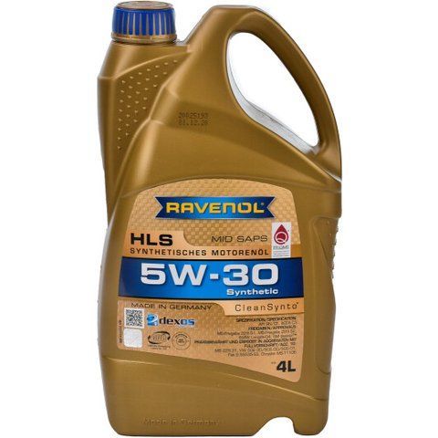 Ravenol HLS 5W-30 4 л, (11111194) моторное масло фото