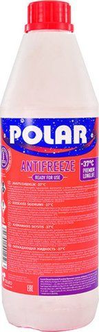Готовый антифриз Polar Premium Long Life G12 красный -37 &deg;C фото