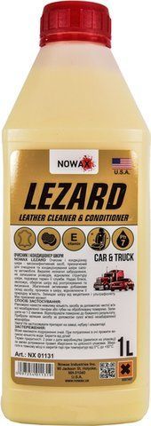 Очисник салону Nowax Lezard Leather Cleaner & Conditioner 1000 мл NX01131 фото