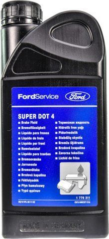 Ford Super DOT 4, 1 л (1776311) гальмівна рідина пластикова тара фото
