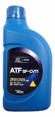 Mobis ATF SP-CVT1, 1 л (0450000161) синтетическое трансмиссионное масло фото