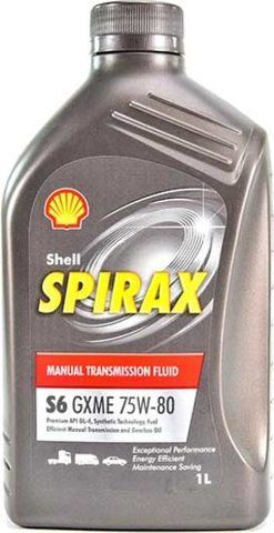 Shell Spirax S6 GXME GL-4 MT-1 75W-80, 1 л (550027971) синтетична трансмісійна олива фото