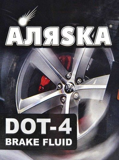 АЛЯSКА DOT 4, 0,75 л (5438) тормозная жидкость пластиковая тара фото