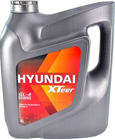 Hyundai XTeer GL-4 80W-90, 4 л (1041421) трансмиссионное масло фото