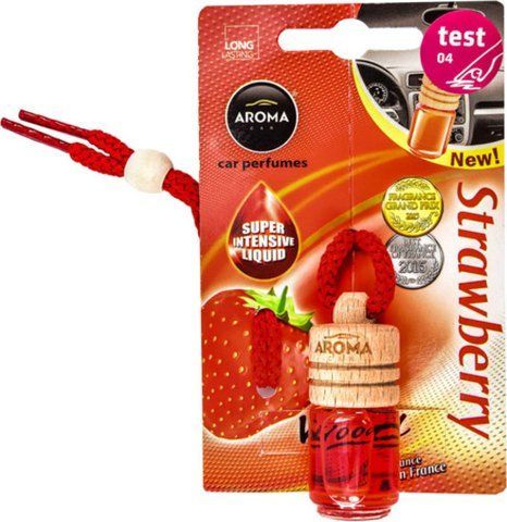 Ароматизатор Aroma Car Wood Strawberry 4 мл фото