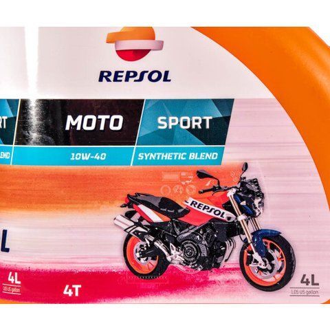 Repsol Moto Sport 10W-40, 4 л (RP180N54) моторна олива 4T фото