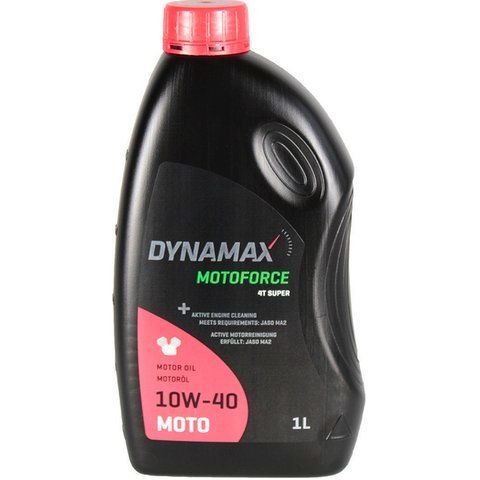 Dynamax Motoforce 4T Super 10W-40, 1 л (501913) моторное масло 4T фото