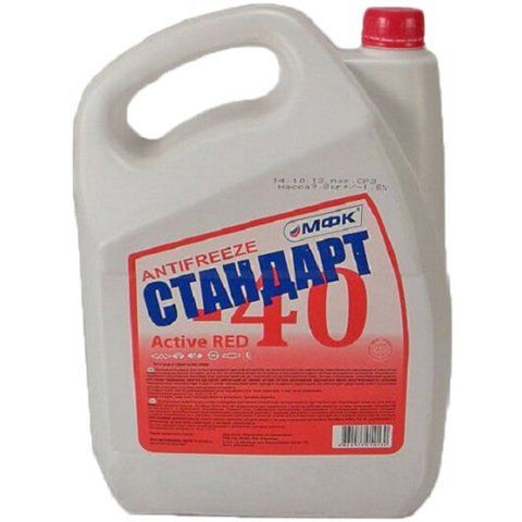 Готовий антифриз МФК Standart Active Red червоний -32 &deg;C фото