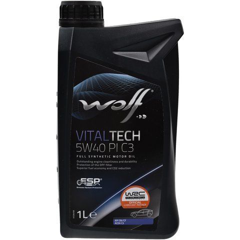 Wolf Vitaltech PI C3 5W-40 1 л, (8302817) моторна олива фото