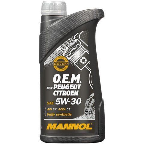 Mannol OEM For Peugeot Citroen 5W-30 1 л (MN7703-1) моторна олива фото