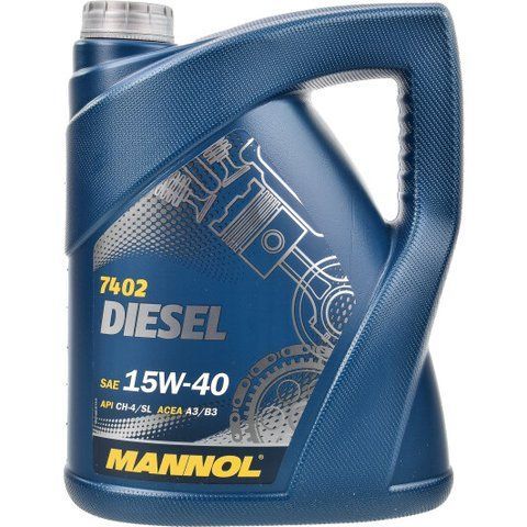 Mannol Diesel 15W-40 5 л, (MN7402-5) моторна олива фото