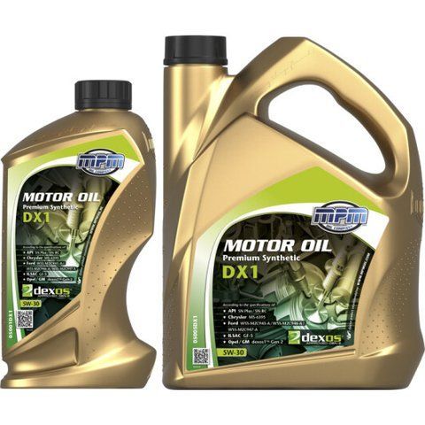 MPM Premium Synthetic DX1 5W-30 1 л, (05001DX1) моторное масло фото