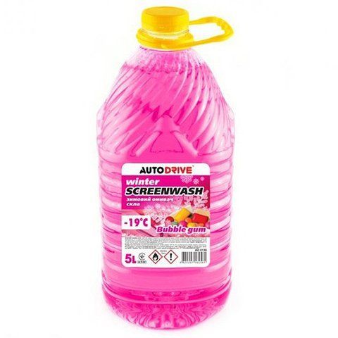 Auto Drive Bubble Gum -19&deg;С зимний, 5 л (AD0138) омыватель стекла фото