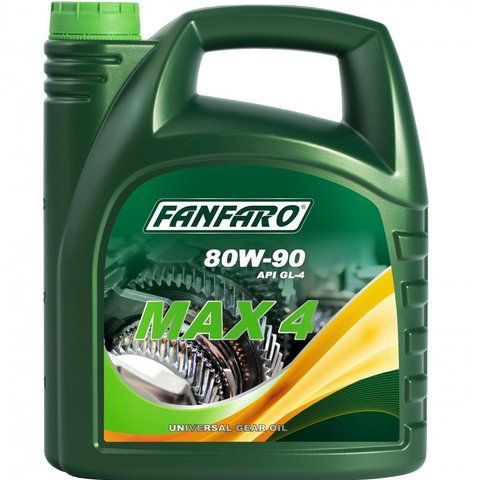 Fanfaro MAX 4 80W-90, 4 л (FF87014) мінеральна трансмісійна олива фото