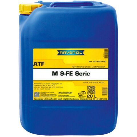 Ravenol ATF M 9-FE Serie, 20 л (1211127020) синтетична трансмісійна олива фото