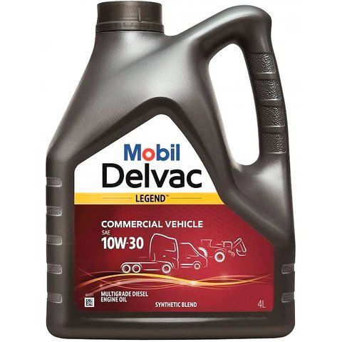 Mobil Delvac Legend Commercial Vehicle 10W-30, 4 л (DELVACLCV10W304L) моторное масло фото
