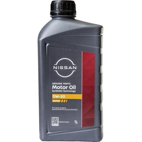 Nissan Motor Oil SP/GF-6A 0W-20 1 л, (ke90090133) моторна олива фото