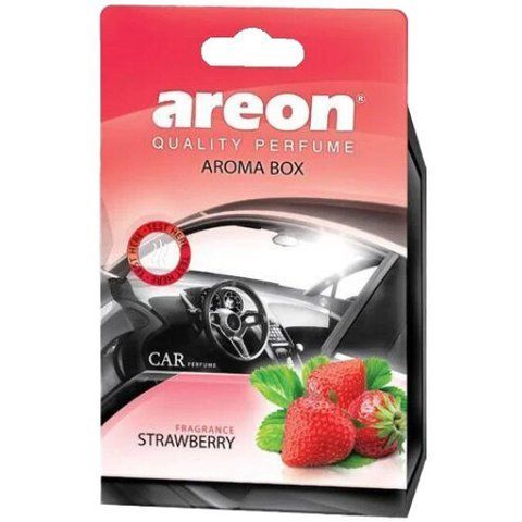 Ароматизатор Areon Aroma Box Strawberry 70 г фото