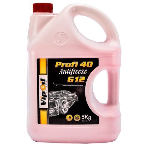 Готовый антифриз VIPOIL Profi 40 G12 красный -30 &deg;C фото