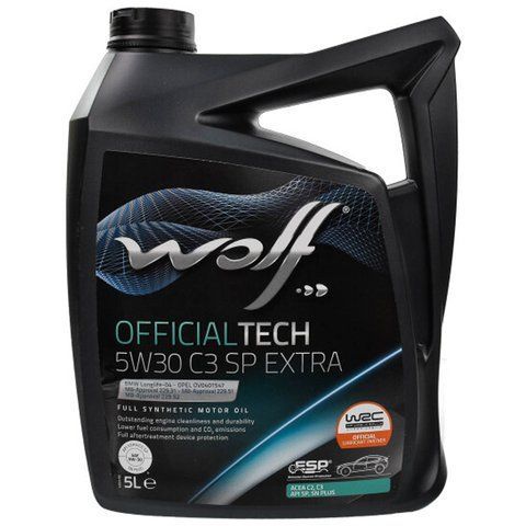Wolf Officialtech Extra C3 SP 5W-30, 5 л (1049360) моторное масло фото