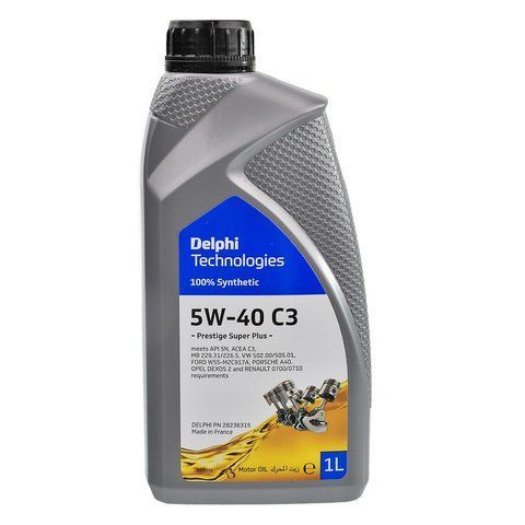 Delphi Prestige Super Plus C3 5W-40 1 л, (28236315) моторна олива фото