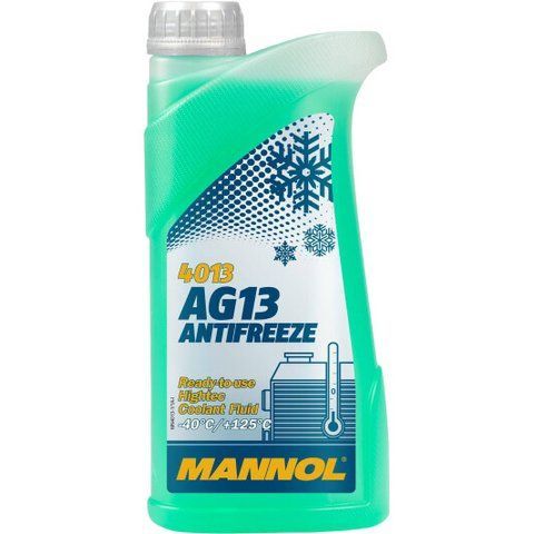 Mannol AG13 Hightec зеленый -40&deg;C, 1 л (MN4013-1) готовый антифриз фото