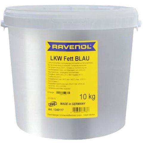 Смазка Ravenol LKW Fett Blau многофункциональная фото