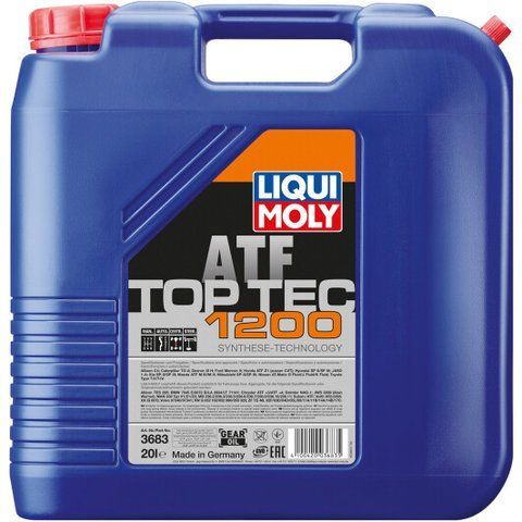 Liqui Moly TOP TEC ATF 1200, 20 л (3683) синтетическое трансмиссионное масло фото