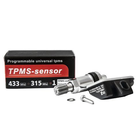 Датчик TPMS MX-1 433 МГц+315 МГц програмований універсальний залізний клапан фото