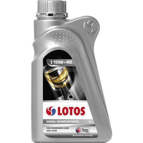 LOTOS Diesel 10W-40 1 л, моторное масло фото