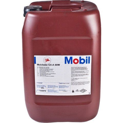 Mobil Mobilube GX-A GL-4 80W, 20 л (143870) синтетическое трансмиссионное масло фото
