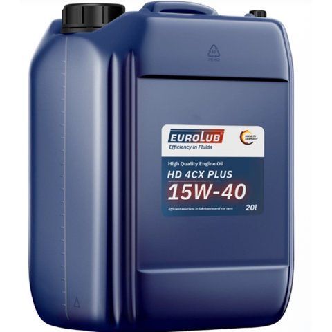 EuroLub HD 4CX Plus 15W-40, 20 л (327020) моторна олива фото