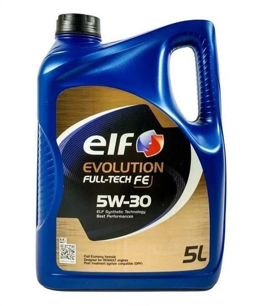 Elf Evolution Full-Tech FE 5W-30 5 л, (213935) моторна олива фото