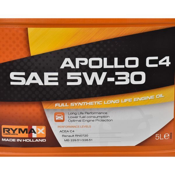 Rymax Apollo C4 5W-30, 5 л (252534) моторное масло фото