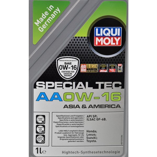 Liqui Moly Special Tec AA 0W-16 1 л (21326) моторна олива фото