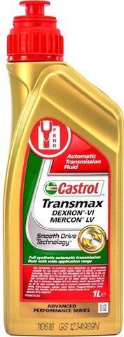 Castrol Transmax Dexron VI Mercon LV, 1 л (156CAA) синтетическое трансмиссионное масло фото