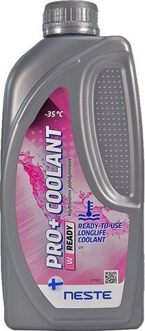 Готовий антифриз Neste Pro + Coolant W G13 червоний -40 &deg;C фото