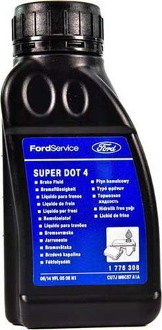 Ford Super DOT 4, 0,25 л (1776308) гальмівна рідина пластикова тара фото