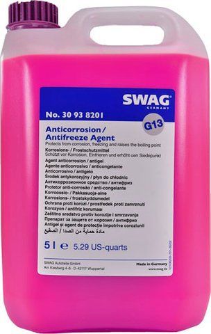 SWAG G13 фиолетовый, 5 л (30938201) концентрат антифриза фото